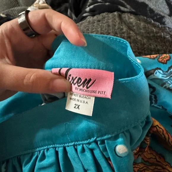 2x VIXEN BY MICHELINE PITT CREATURE SKIRT - Picture 3 of 3